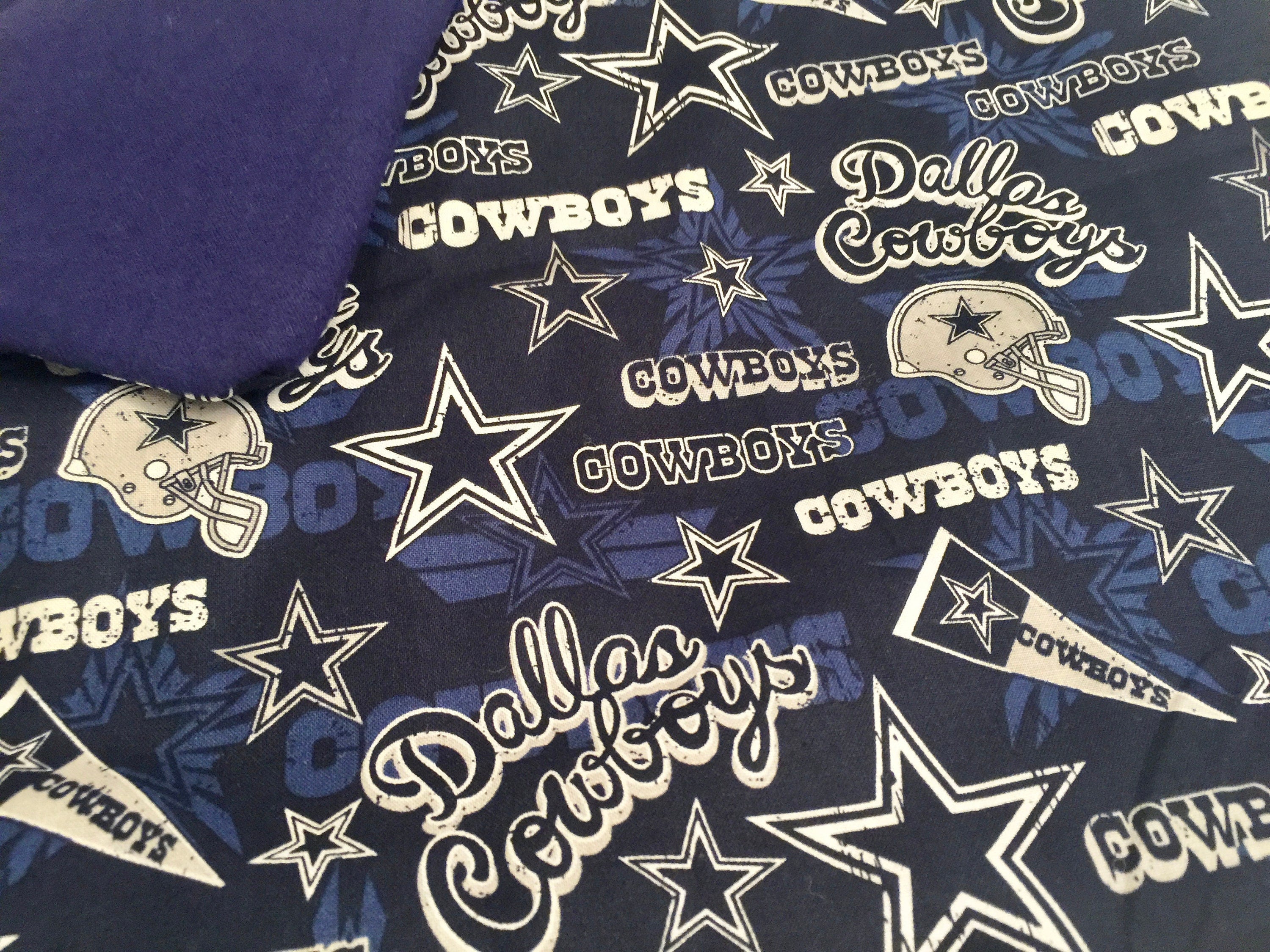 Perfect reversible Dallas Cowboy Fan and Tailgate Blanket! – www ...