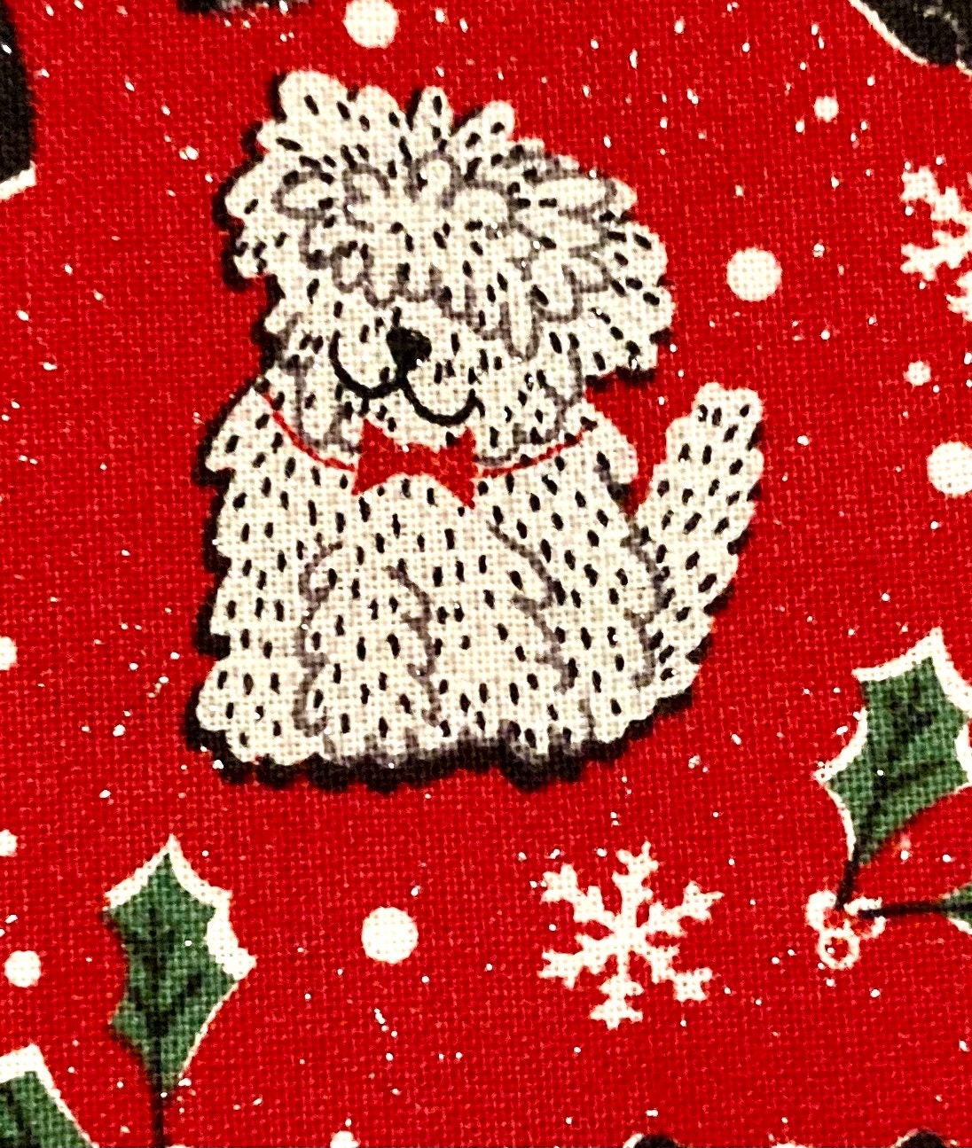 Cutest Dog Lover Christmas reversible blanket!