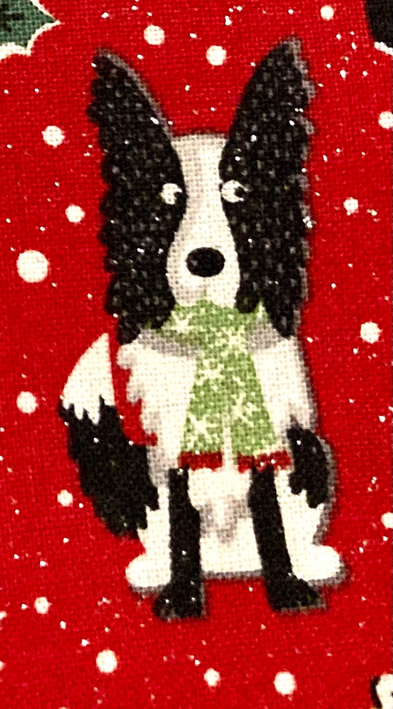 Cutest Dog Lover Christmas reversible blanket!